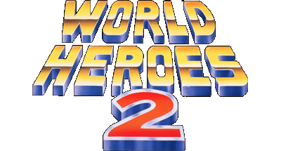World Heroes 2 logo for Super Famicom